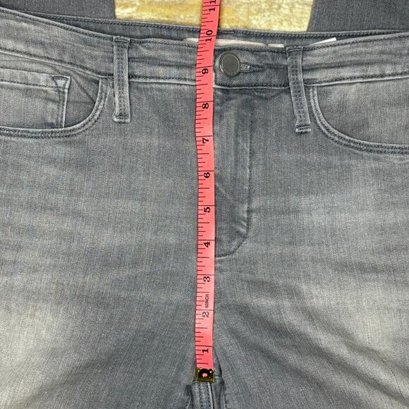 Athleta Sculptek Skinny Distressed Grey Wash Stretch Jeans Womens Sz 10 - Picture 5 of 10